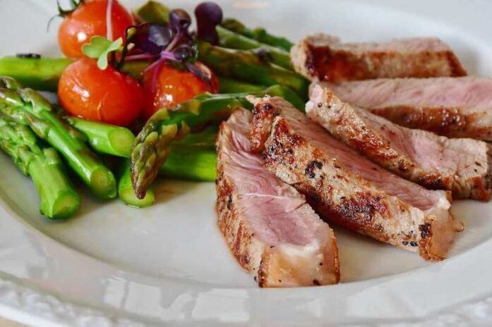 Keto diētas ēdiens